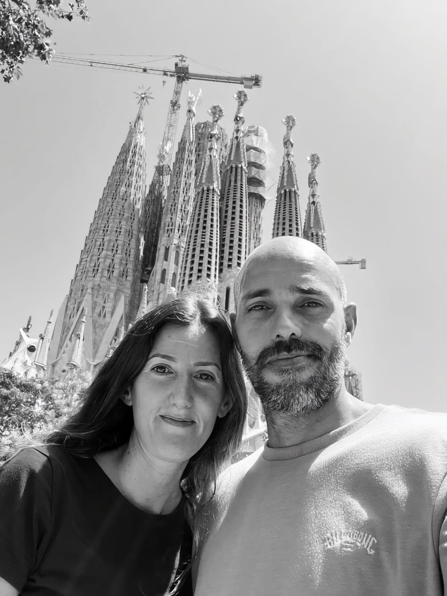 Foto de los novios
